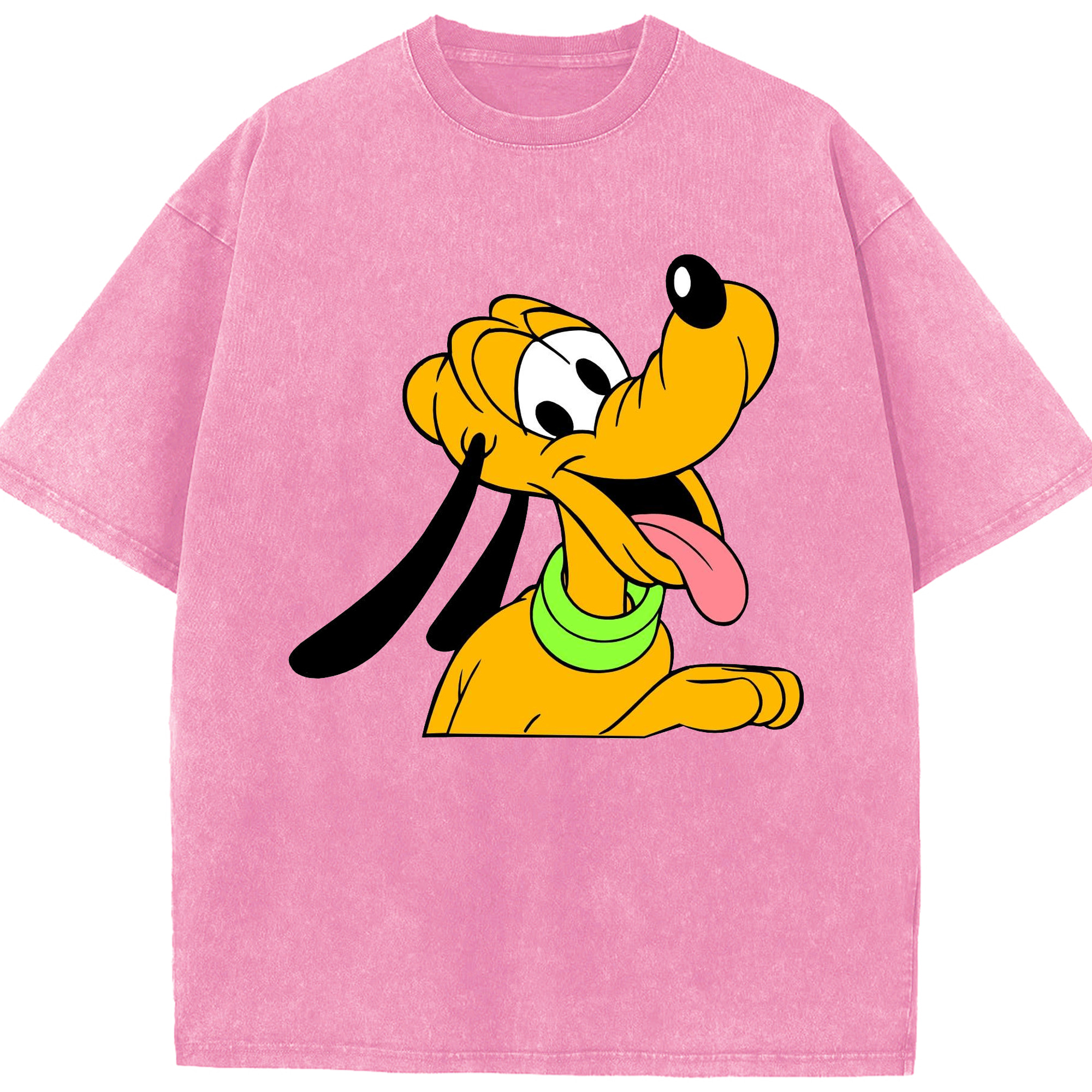 （画像用） ミッキーマウス Mickey Mouse 綿100% ヴィンテージ風 半袖Tシャツ（フロントプリント）